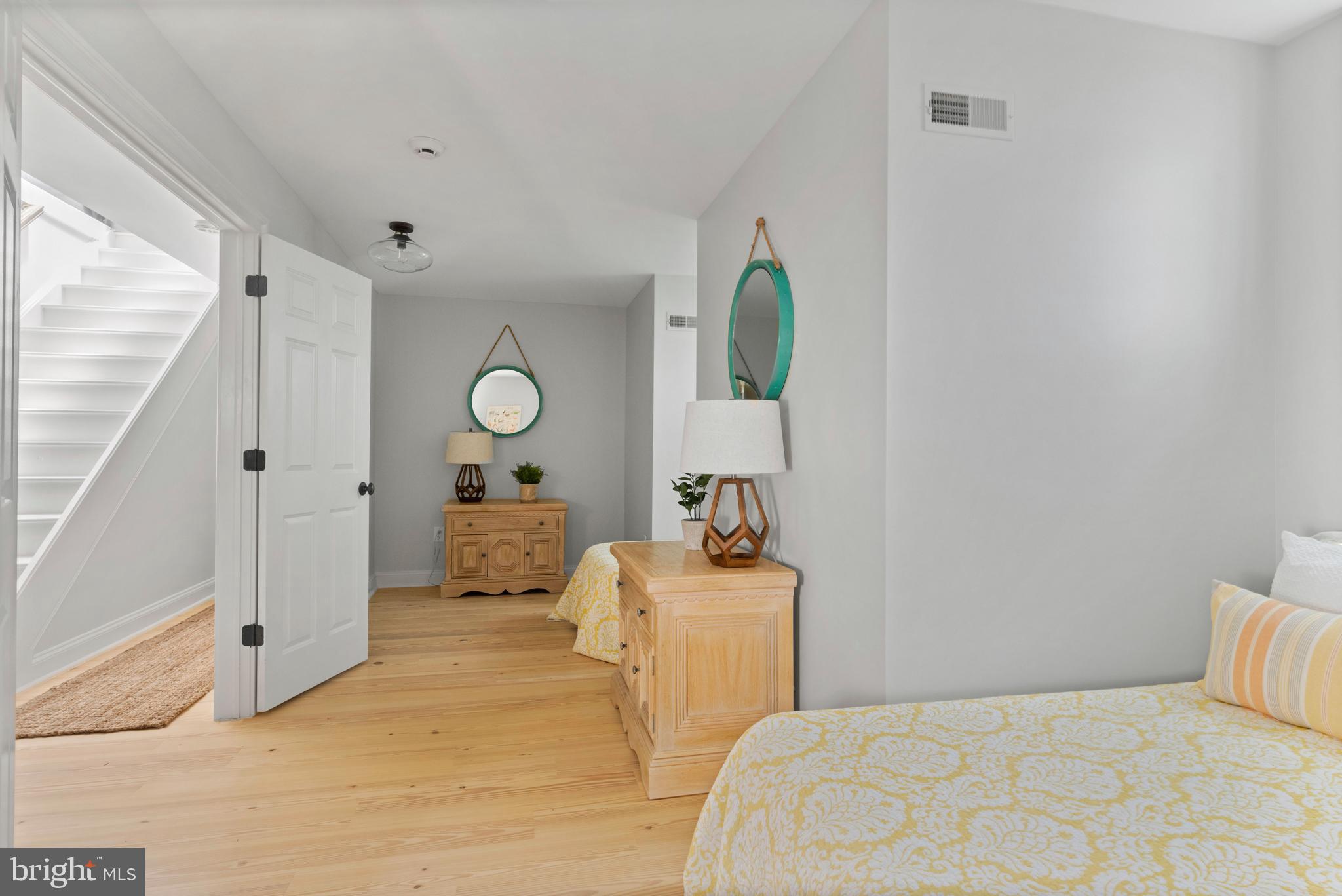1932 Carrollton Road Annapolis, MD 21409 - Photo 70 of 134 level 3 bedroom with view to rooftop stairs