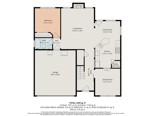 $325,000 | 2206 Camdon Drive, Deer Park, TX 77536
