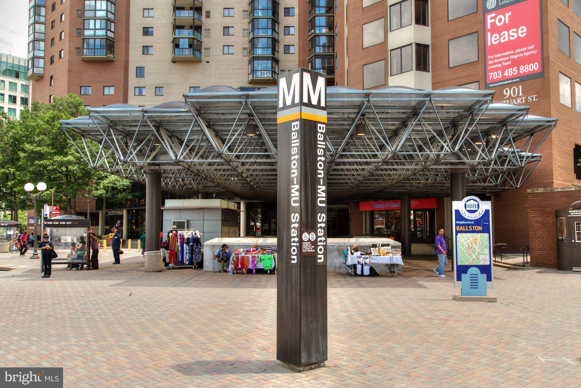 851 North Glebe Road, Unit 303 Arlington, VA 22203 - Photo 35 of 40 Ballston metro down the street