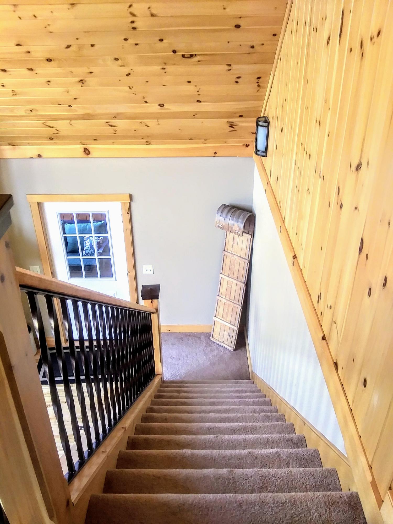 488 Flat Road Bethel, ME 04217 - Photo 23 of 39 Staircase to second floor