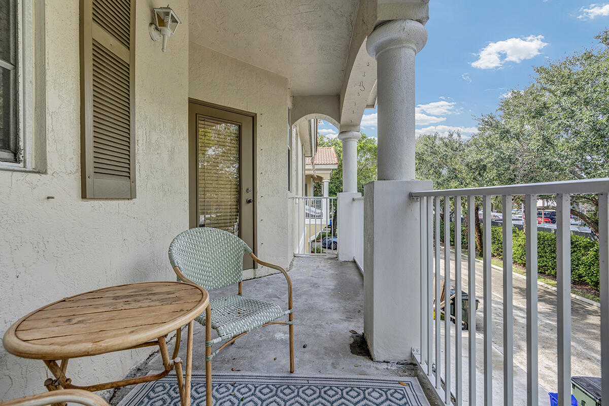 1428 West Wickham Circle, Unit A Delray Beach, FL 33445 - Photo 9 of 41 Balcony