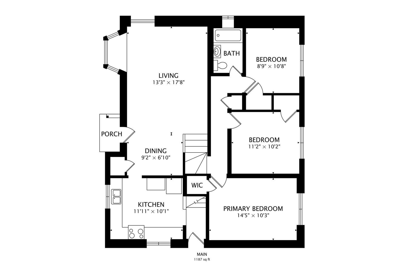 7332 Davis Street Morton Grove, IL 60053 - Photo 29 of 30 a picture of a park with furniture and a window