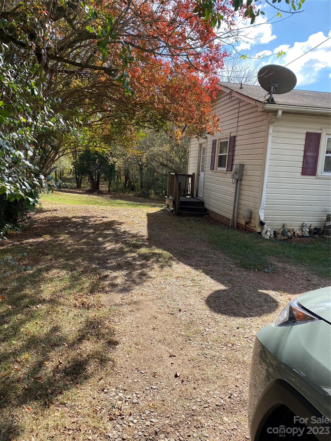 71 Hunter Bridge Road Stony Point, NC 28678 - Photo 6 of 26 a view of a backyard of a house