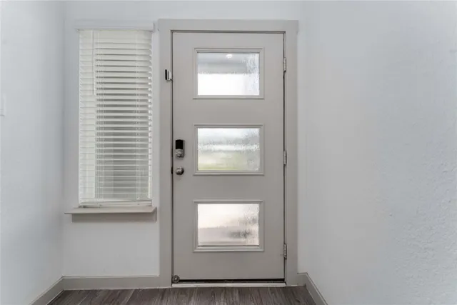 a window with wide window
