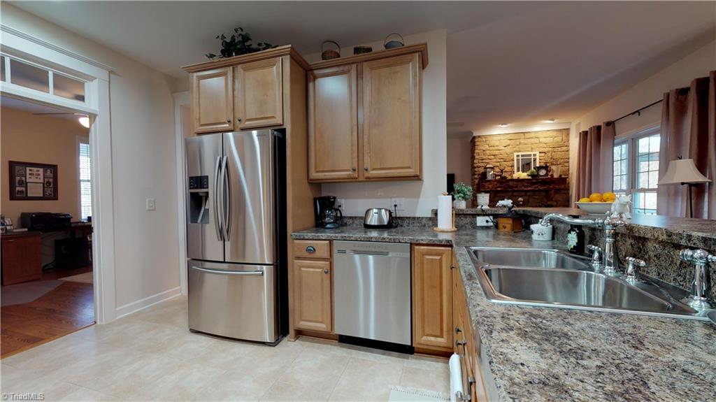 371 Foulks Road Madison, NC 27025 - Photo 16 of 30 Room off the kitchen can be used for formal dining or an office.