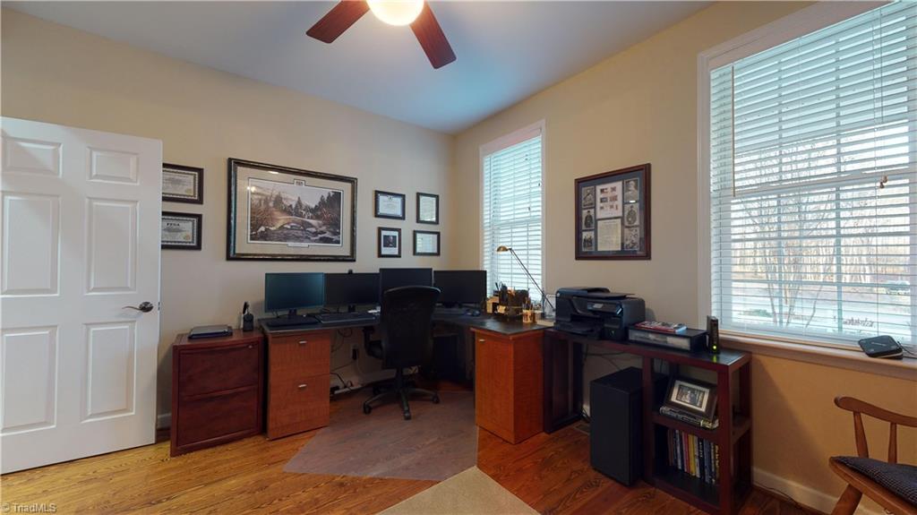 371 Foulks Road Madison, NC 27025 - Photo 17 of 30 Flexroom downstairs - can be used as formal dining room and currently used a home office.