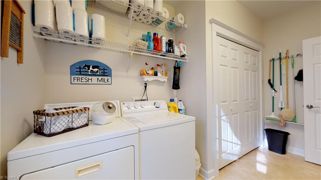 371 Foulks Road Madison, NC 27025 - Photo 18 of 30 Spacious laundry room on main level.