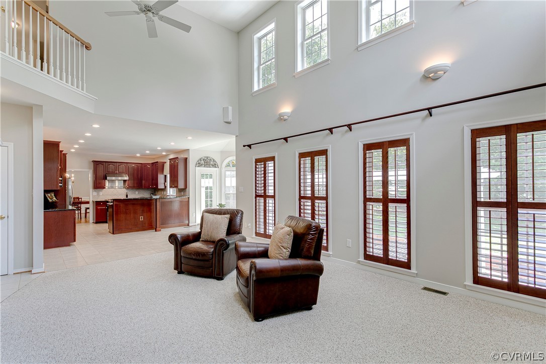 3504 Robious Forest Way Midlothian, VA 23113 - Photo 18 of 38 Family Room looking into the Kitchen area