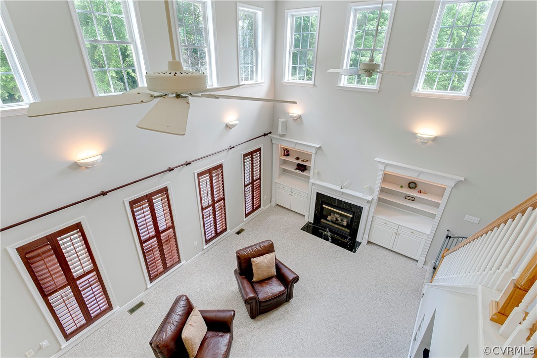 3504 Robious Forest Way Midlothian, VA 23113 - Photo 19 of 38 Family Room view from the 2nd floor