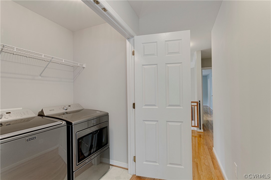 3504 Robious Forest Way Midlothian, VA 23113 - Photo 31 of 38 The Laundry Room includes Washer and Gas Dryer and