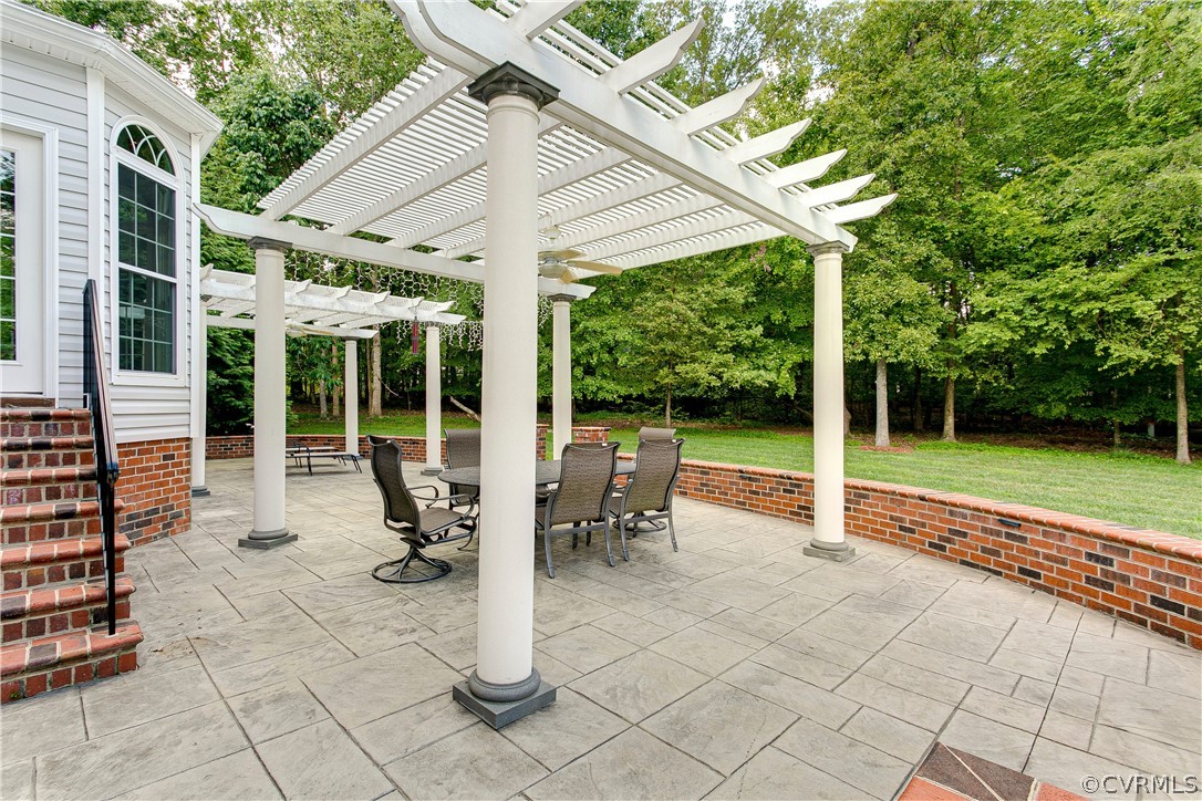 3504 Robious Forest Way Midlothian, VA 23113 - Photo 32 of 38 The Patio area is located off of the Breakfast Noo
