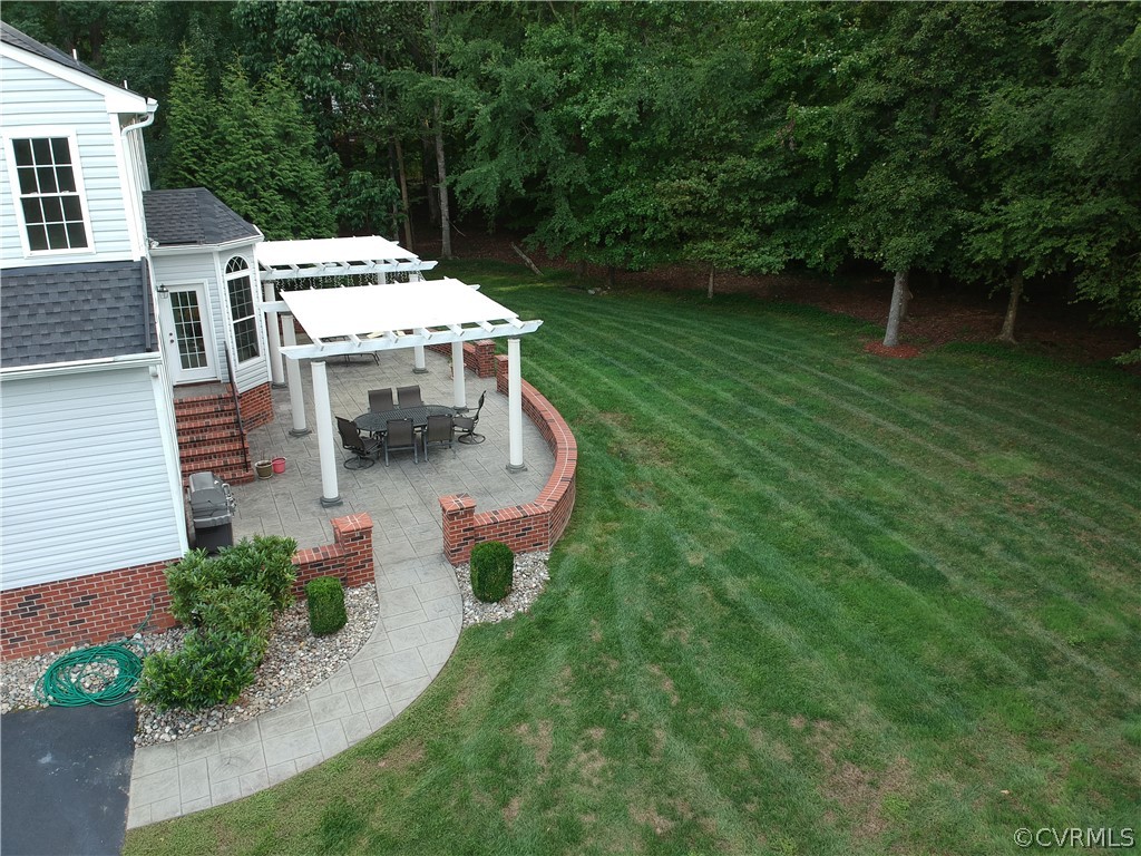 3504 Robious Forest Way Midlothian, VA 23113 - Photo 34 of 38 Backyard area is peaceful and serene! The perfect