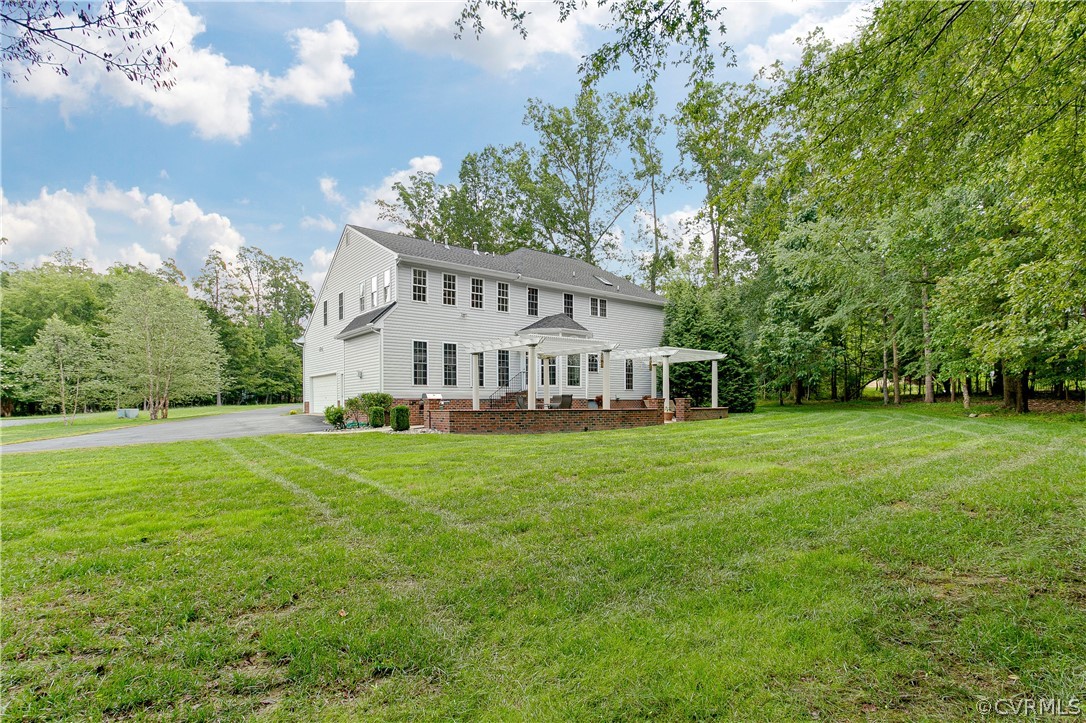 3504 Robious Forest Way Midlothian, VA 23113 - Photo 36 of 38 Backyard area looking towards the house