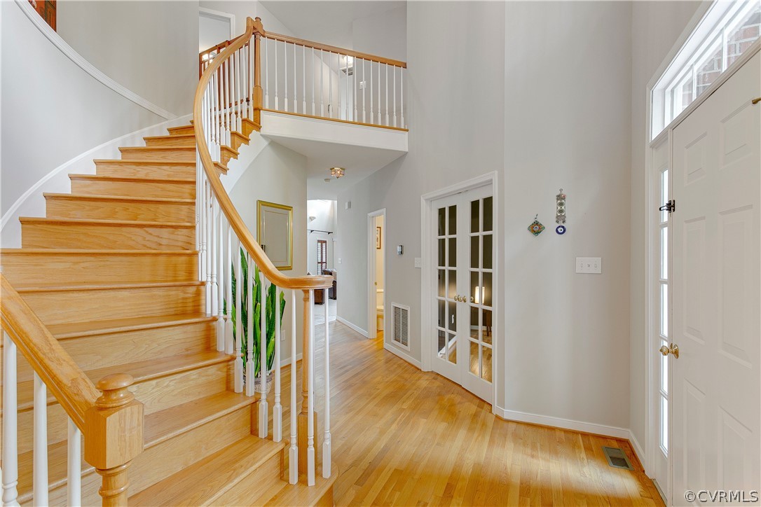 3504 Robious Forest Way Midlothian, VA 23113 - Photo 6 of 38 Enter the 2-story Foyer with Grand Curved Staircas