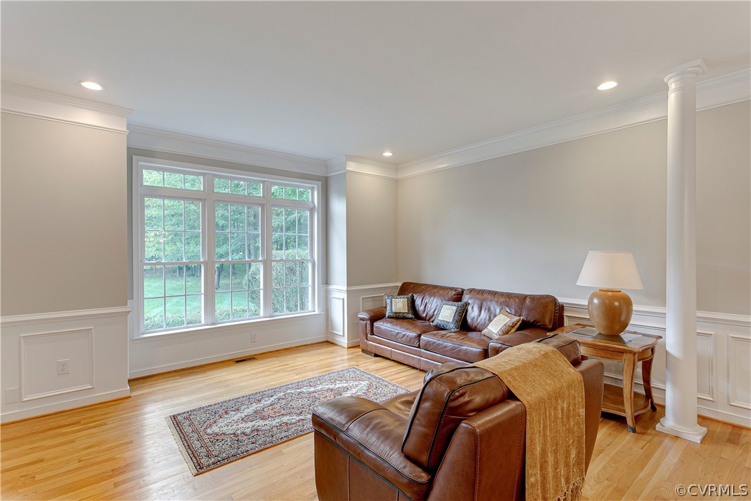 3504 Robious Forest Way Midlothian, VA 23113 - Photo 9 of 38 The Formal Living Room also includes large windows