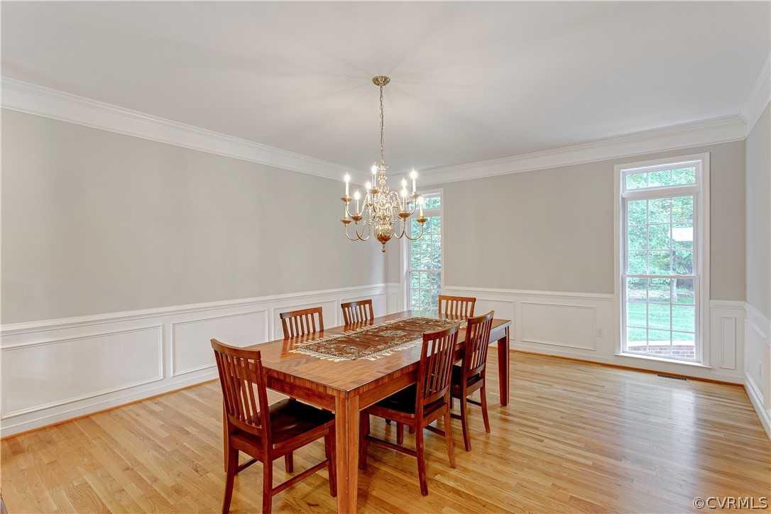3504 Robious Forest Way Midlothian, VA 23113 - Photo 10 of 38 The Formal Dining Room includes hardwood floors, c