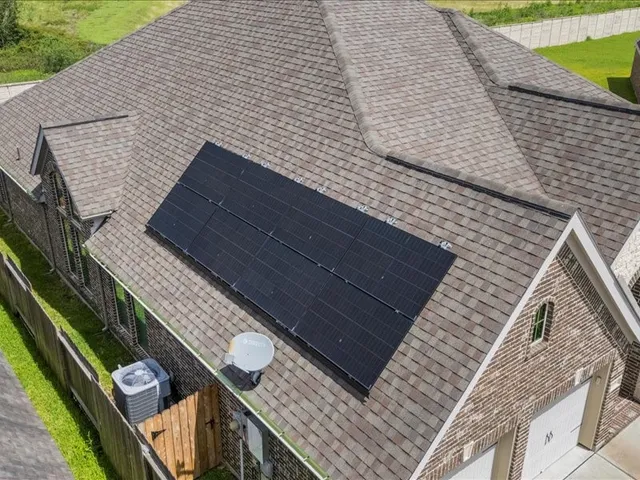 a backyard of a house