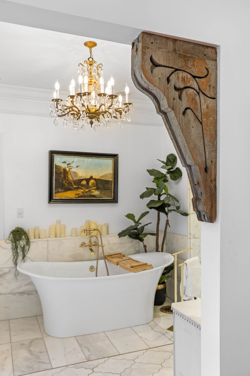 3111 Carl Road Franklin, TN 37064 - Photo 25 of 65 a white bath tub sitting next to a bathroom sink