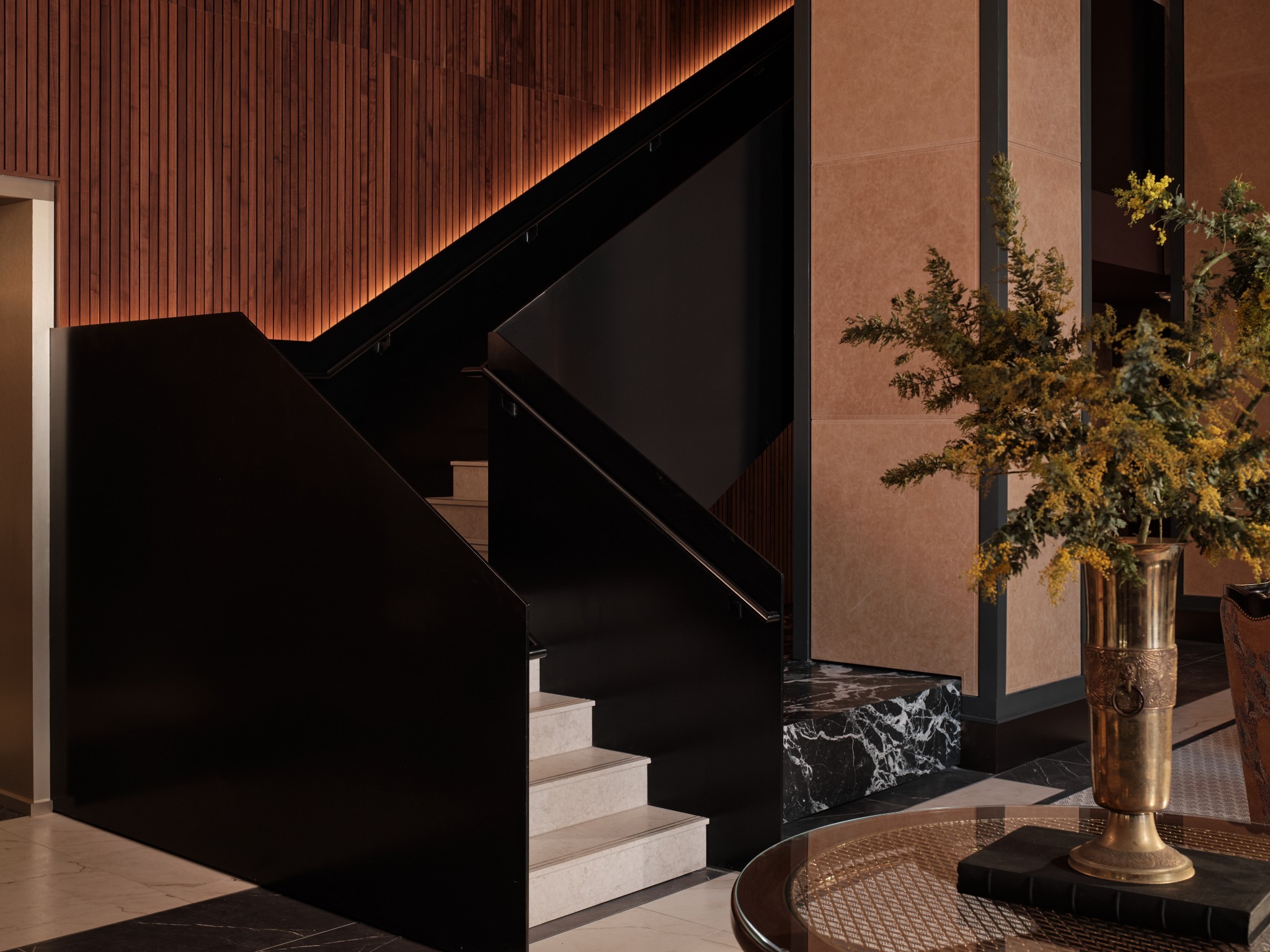 930 Commerce Street, Unit 12 Nashville, TN 37203 - Photo 29 of 57 a view of entryway and hall with wooden floor