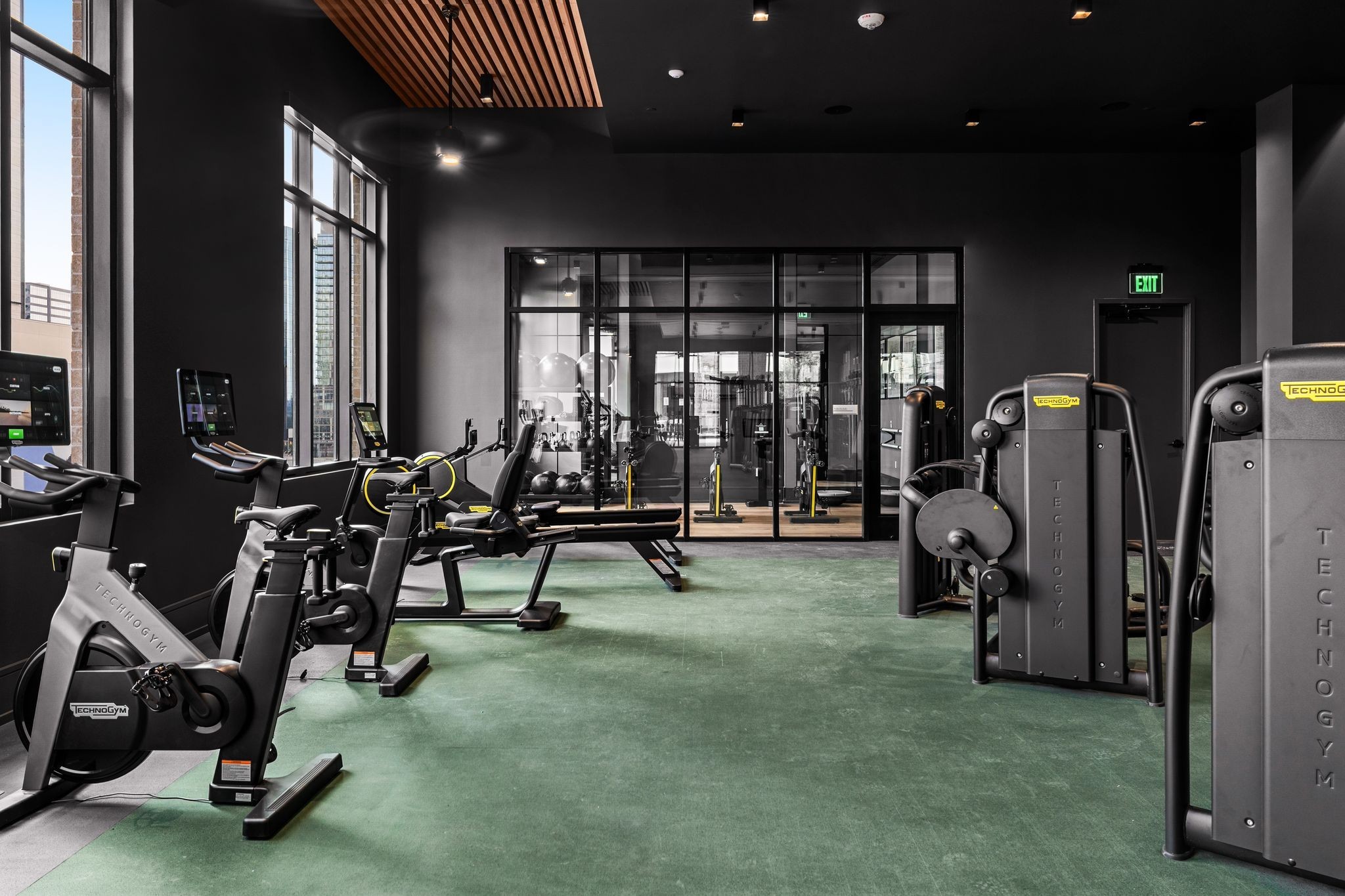 930 Commerce Street, Unit 12 Nashville, TN 37203 - Photo 44 of 57 a view of a room with gym equipment