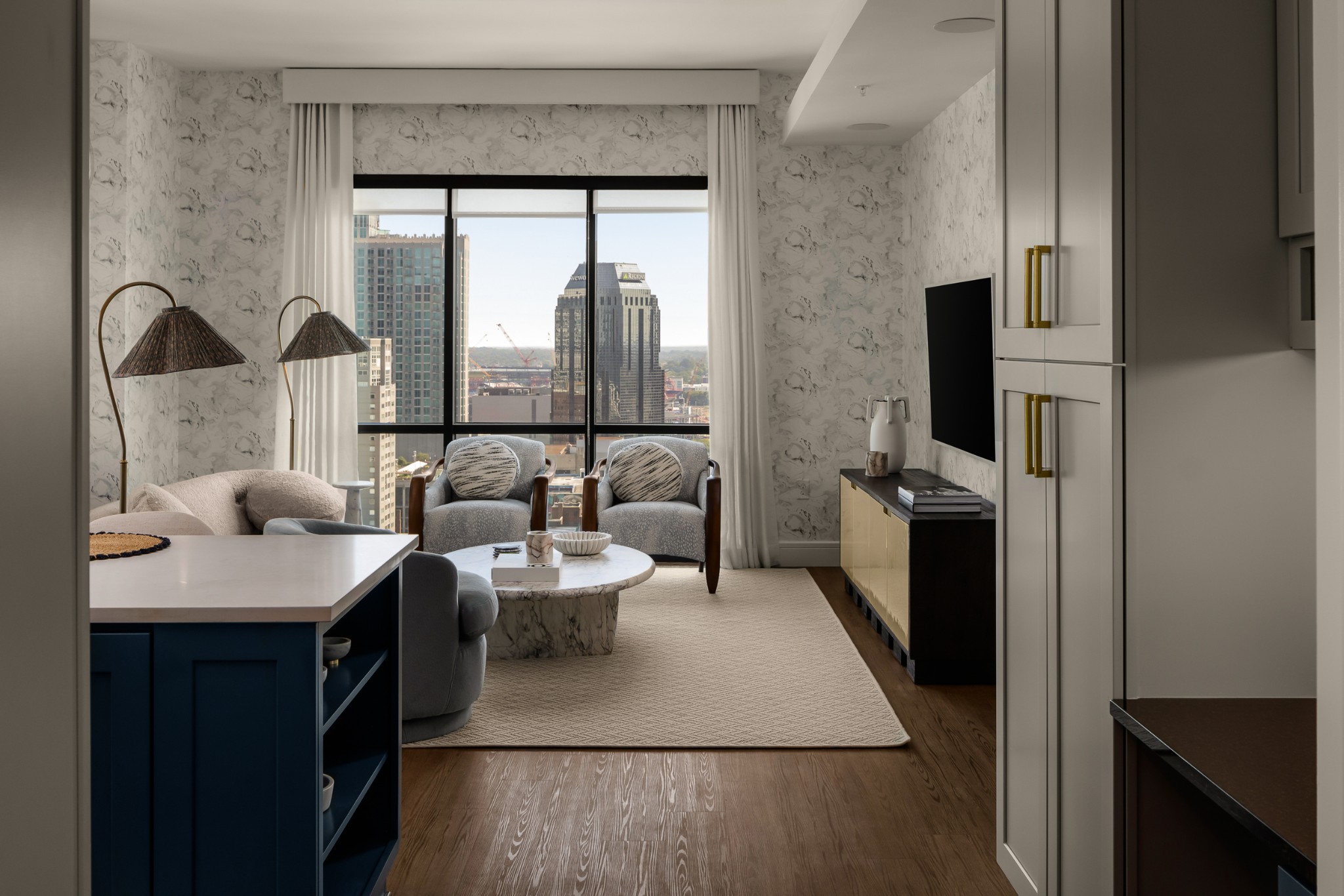 930 Commerce Street, Unit 12 Nashville, TN 37203 - Photo 7 of 57 a open kitchen with a large window