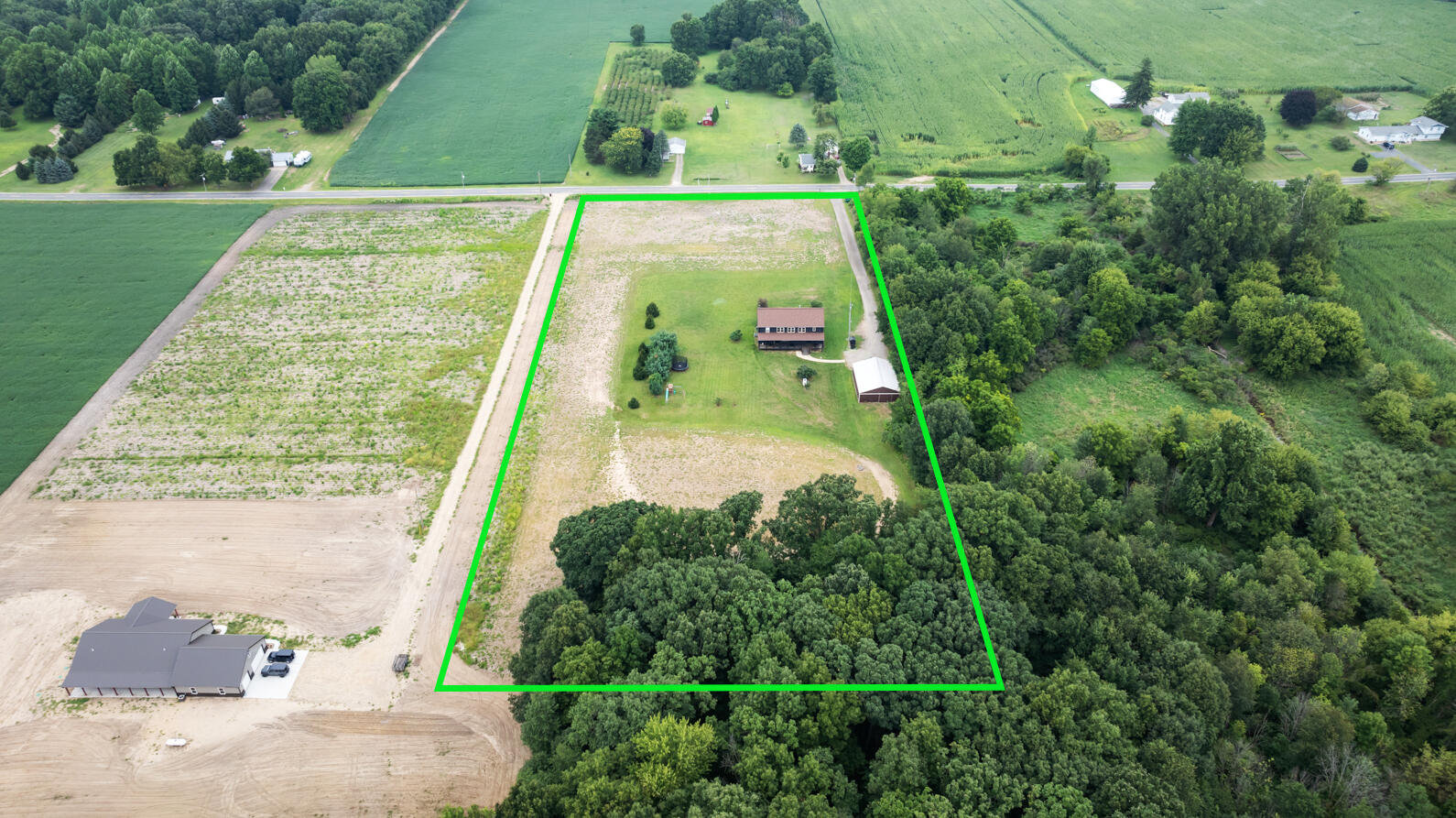 3409 Covert Road Leslie, MI 49251 - Photo 47 of 57 3409 Covert Rd Leslie MI 49251 (Aerials)