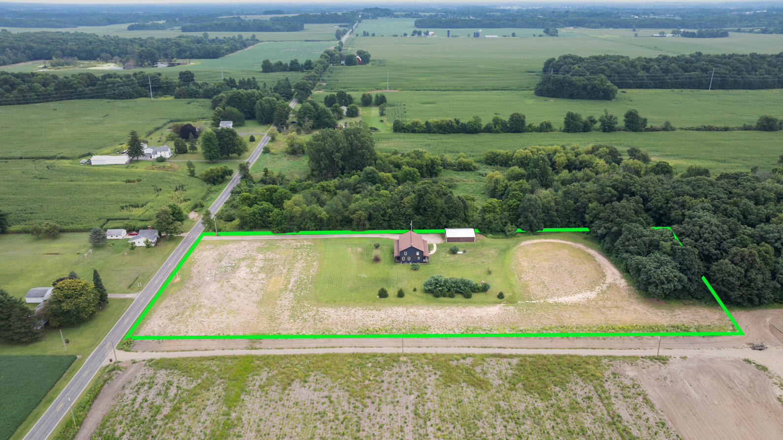 3409 Covert Road Leslie, MI 49251 - Photo 50 of 57 3409 Covert Rd Leslie MI 49251 (Aerials)