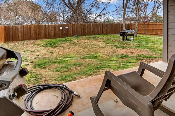 a view of outdoor space and yard