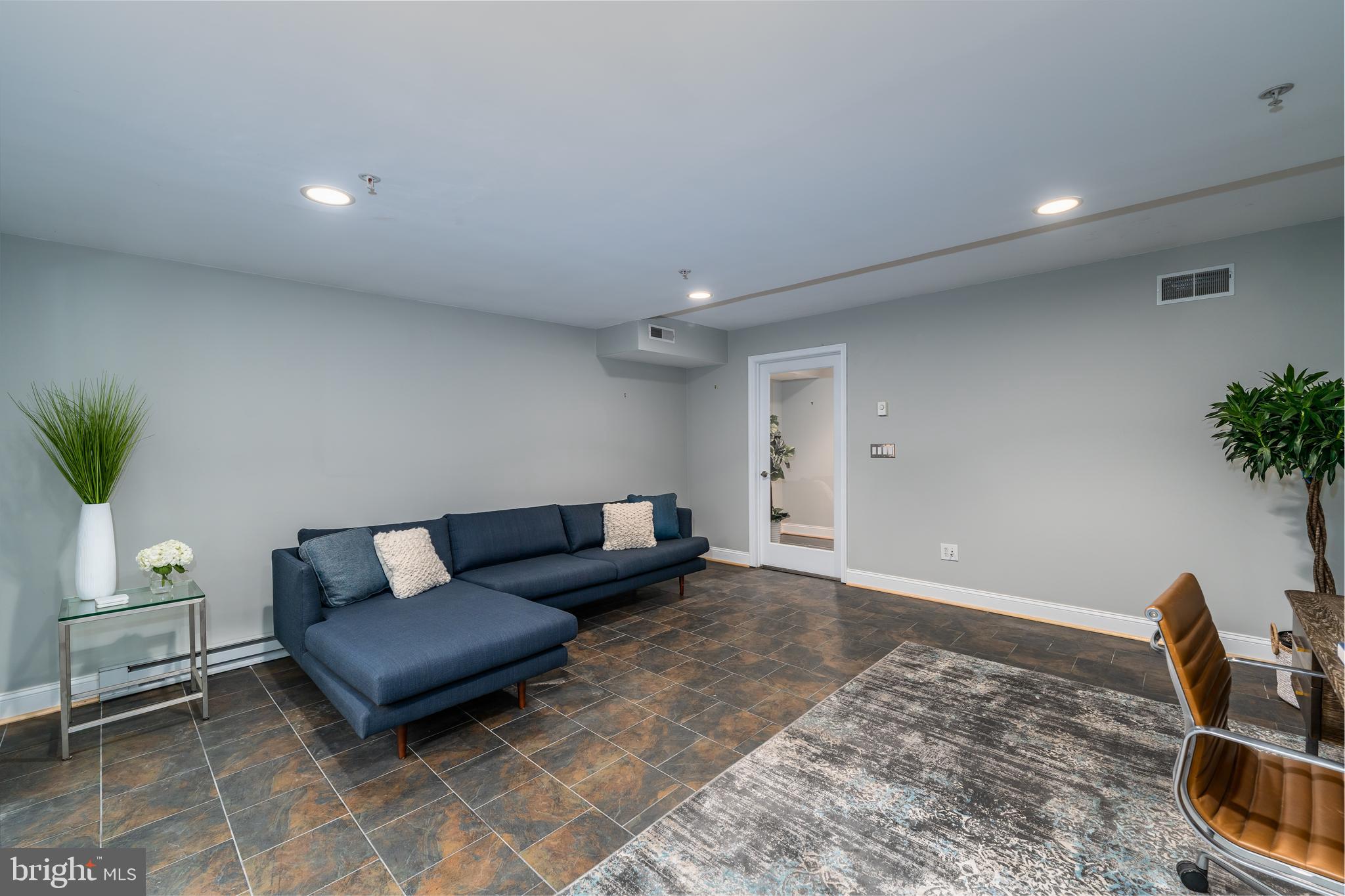 1715 Lancaster Street Baltimore, MD 21231 - Photo 13 of 68 a living room with furniture a rug and a potted plant