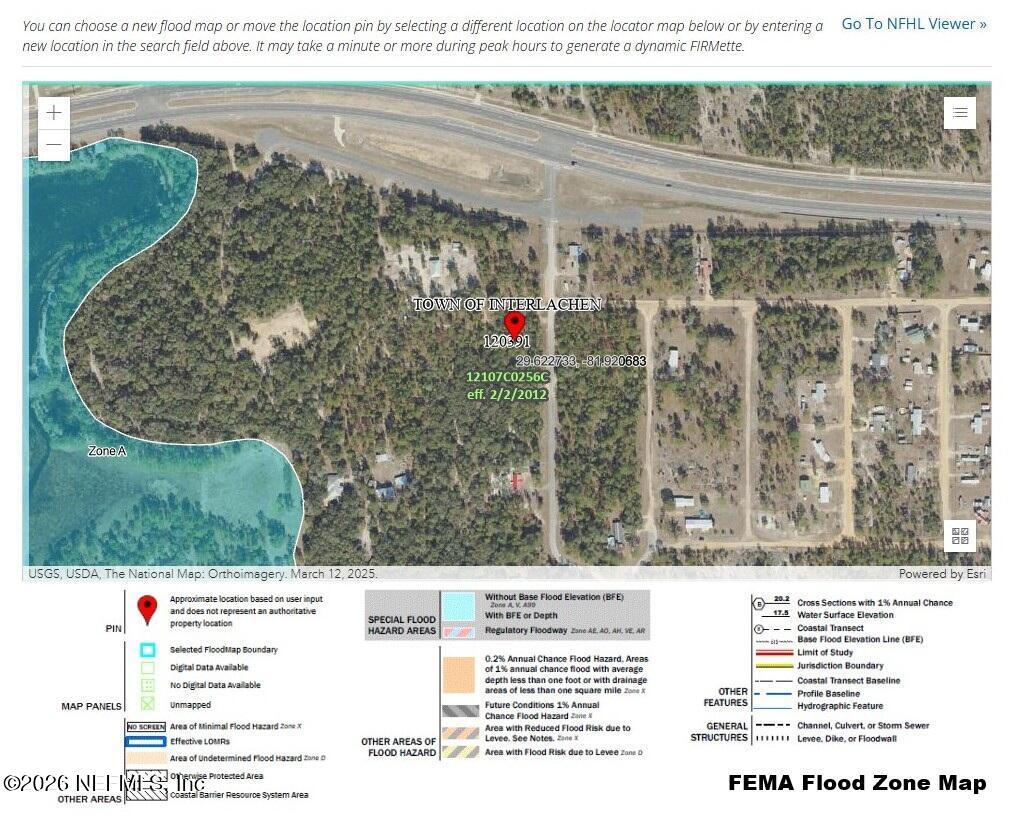 107 Paris Street Interlachen, FL 32148 - Photo 9 of 11 107 Paris St (FEMA Flood Zone Map)