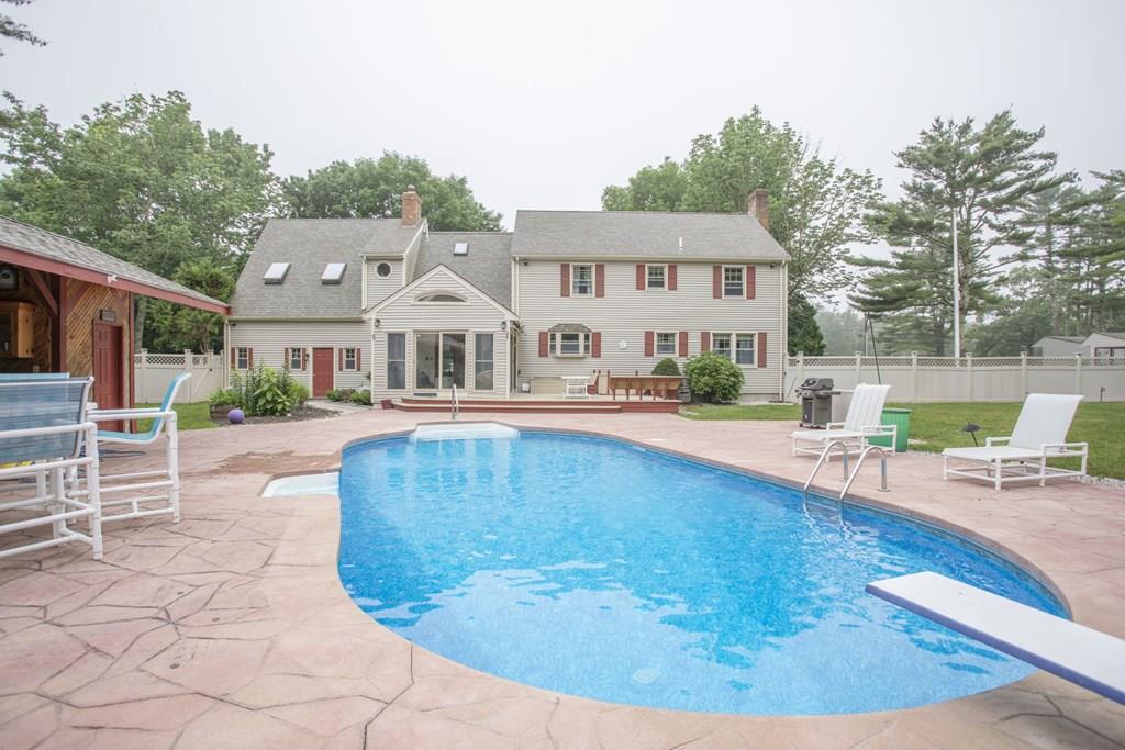 344 Walnut Plain Road Rochester, MA 02770 - Photo 3 of 42 a view of a house with swimming pool