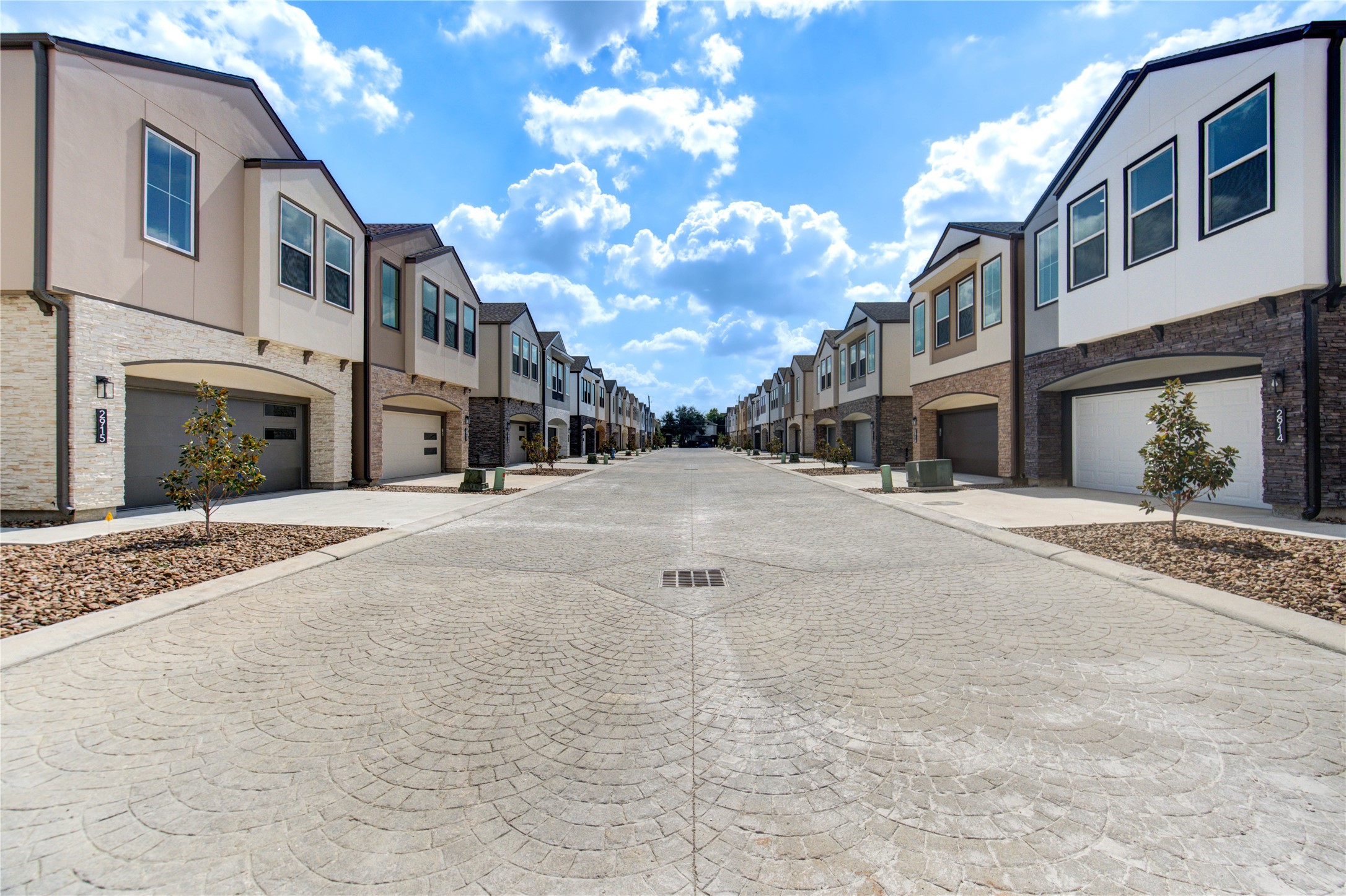 a view of a building with a street