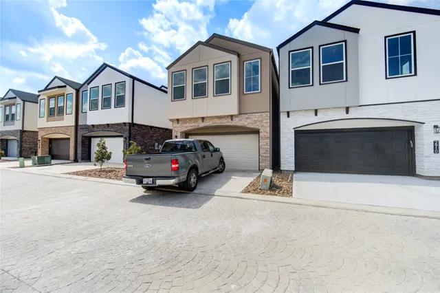 a view of a building with a street