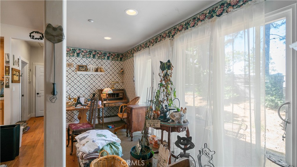 22070 Big Oak Road Cedarpines Park, CA 92322 - Photo 14 of 58 a view of a balcony filled with furniture