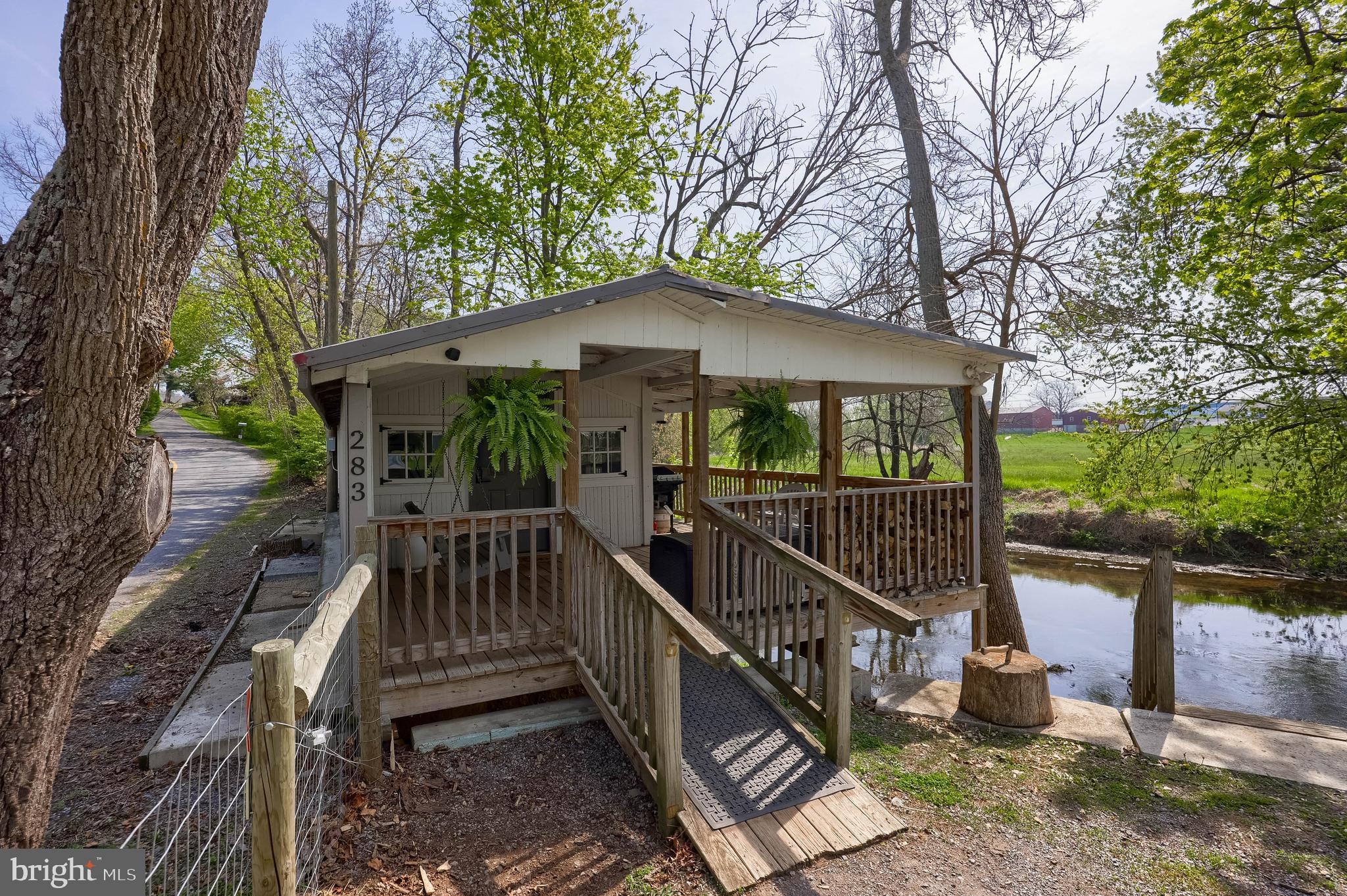 283 Skyview Lane Lititz, PA 17543 - Photo 1 of 28 a view of a wooden deck and backyard