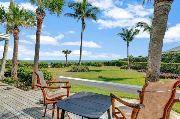 a view of a lake and a beach