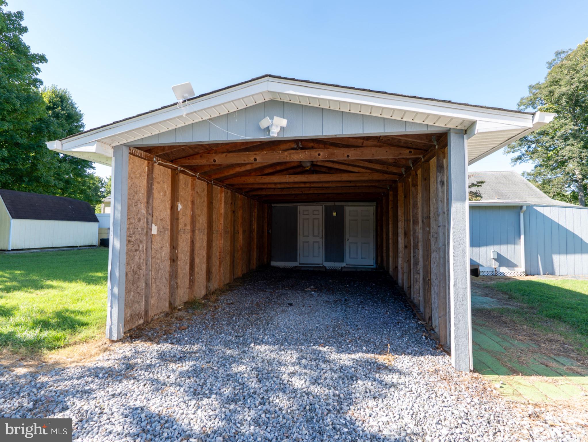 51 Quaker Road Pennsville, NJ 08070 - Photo 8 of 26 Carport with attached shed