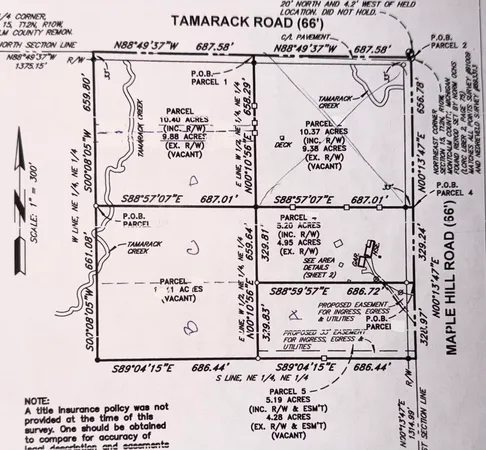 $85,000 | V/l Maple Hill Road, Unit PARCEL D, Howard City, MI 49329