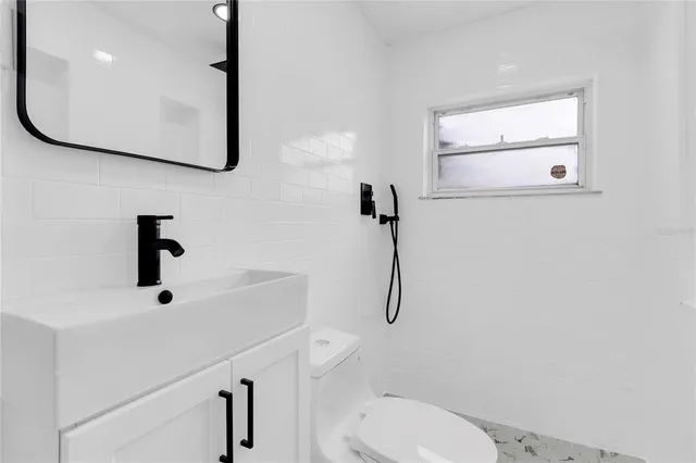 a view of a porch in front of a house