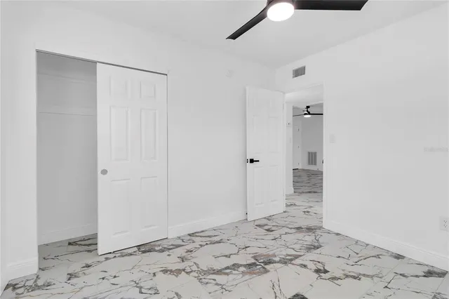 a view of empty room