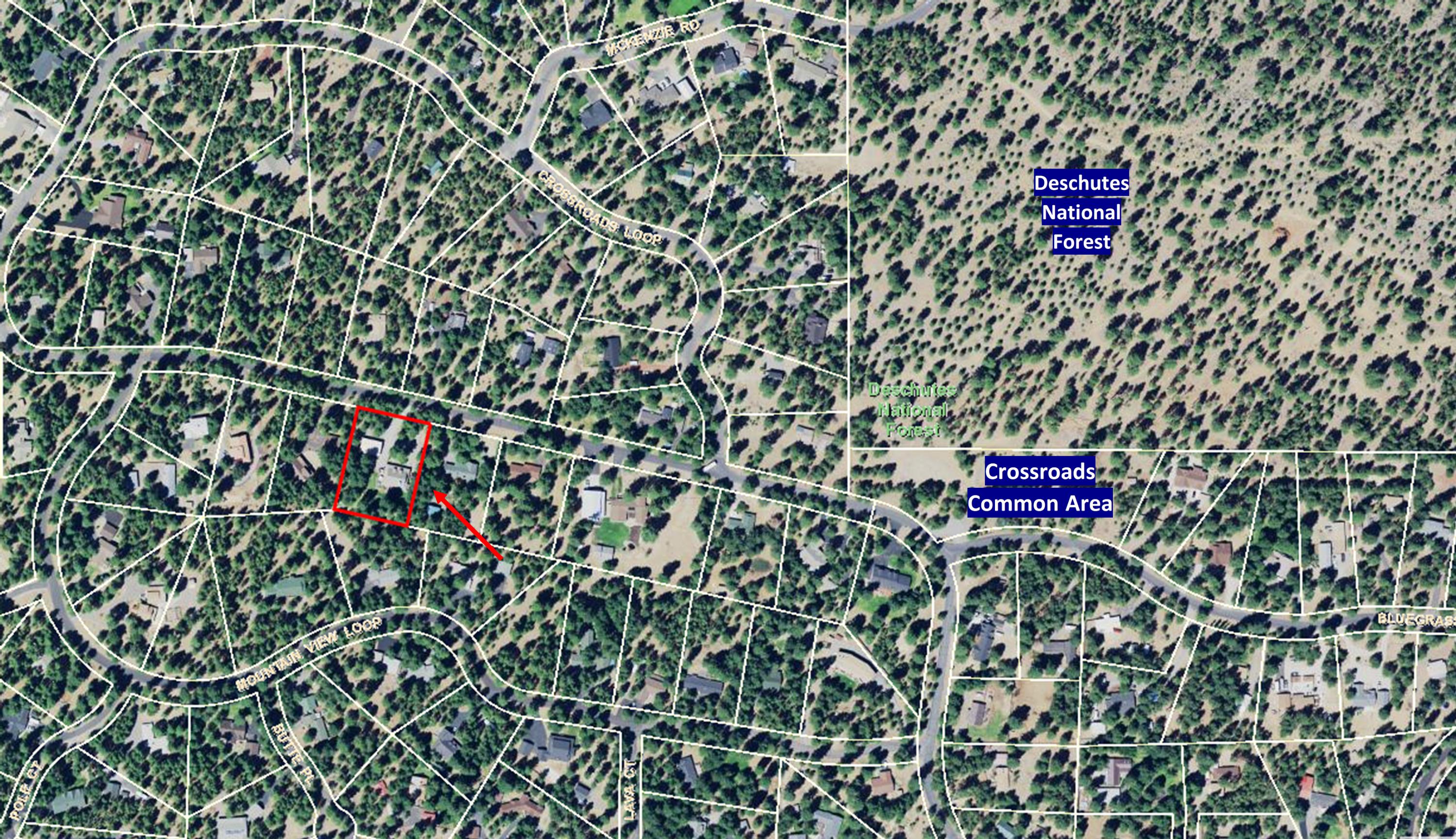 14420 Crossroads Loop Sisters, OR 97759 - Photo 22 of 24 Aerial_zoomed out