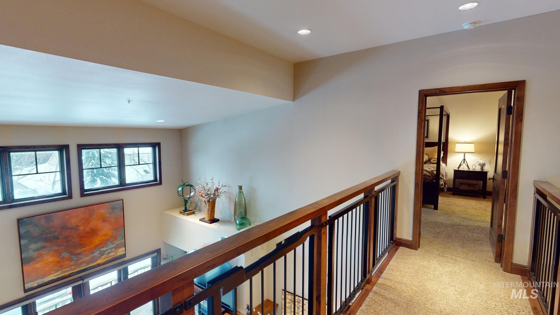 616 North 3rd Street, Unit 211 McCall, ID 83638 - Photo 35 of 49 Upstairs 2nd Entry & Balcony over Living Room