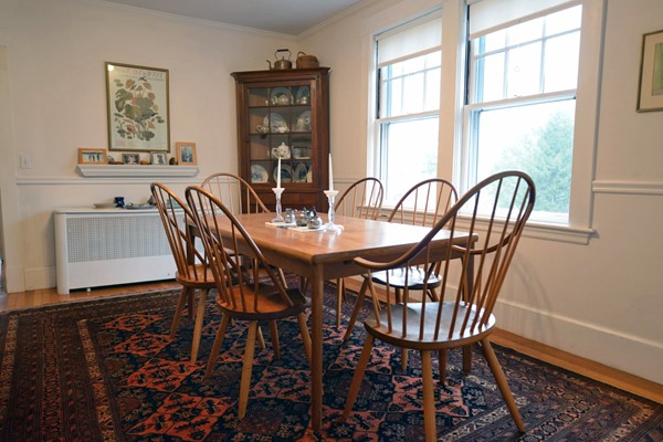 6 Pine Ridge Road Wellesley, MA 02481 - Photo 3 of 11 a view of a dining room with furniture window and wooden floor