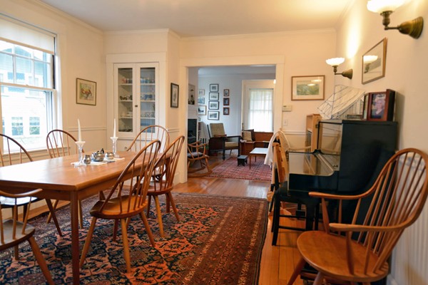 6 Pine Ridge Road Wellesley, MA 02481 - Photo 4 of 11 a view of a dining room with furniture and wooden floor