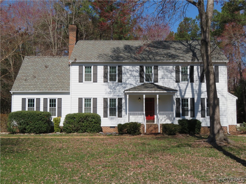 14200 Chepstow Road Midlothian, VA 23113 - Photo 1 of 41 a front view of a house with garden