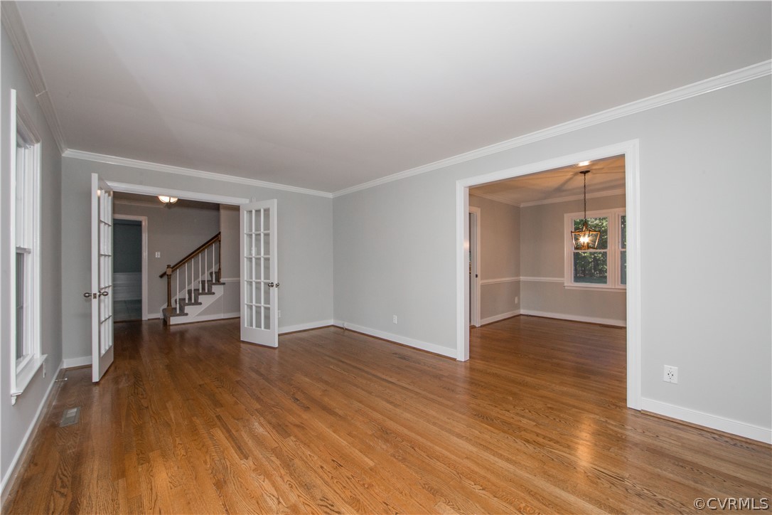 14200 Chepstow Road Midlothian, VA 23113 - Photo 16 of 41 wooden floor in an empty room with a window