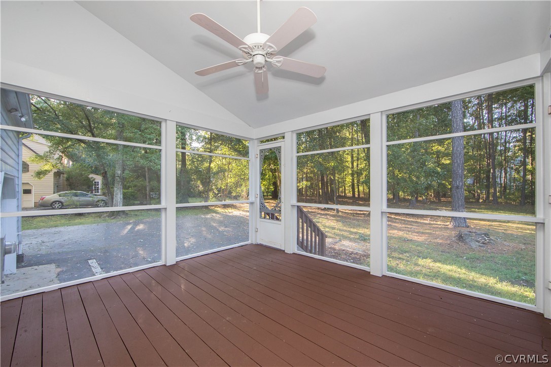 14200 Chepstow Road Midlothian, VA 23113 - Photo 41 of 41 a view of empty room with wooden floor and fan