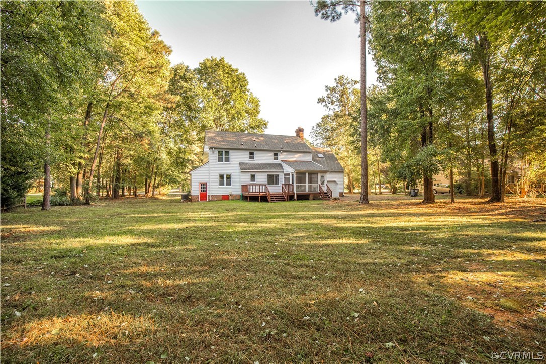 14200 Chepstow Road Midlothian, VA 23113 - Photo 8 of 41 a house view with swimming pool in front of it