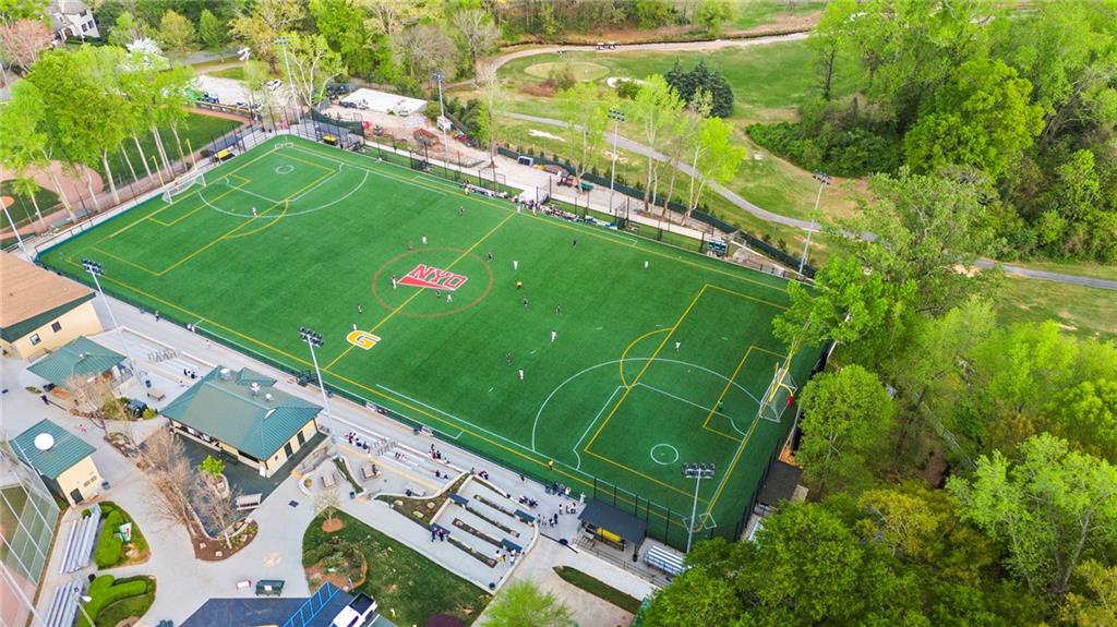 4555 Runnemede Road Northwest Atlanta, GA 30327 - Photo 46 of 51 an aerial view of a football ground