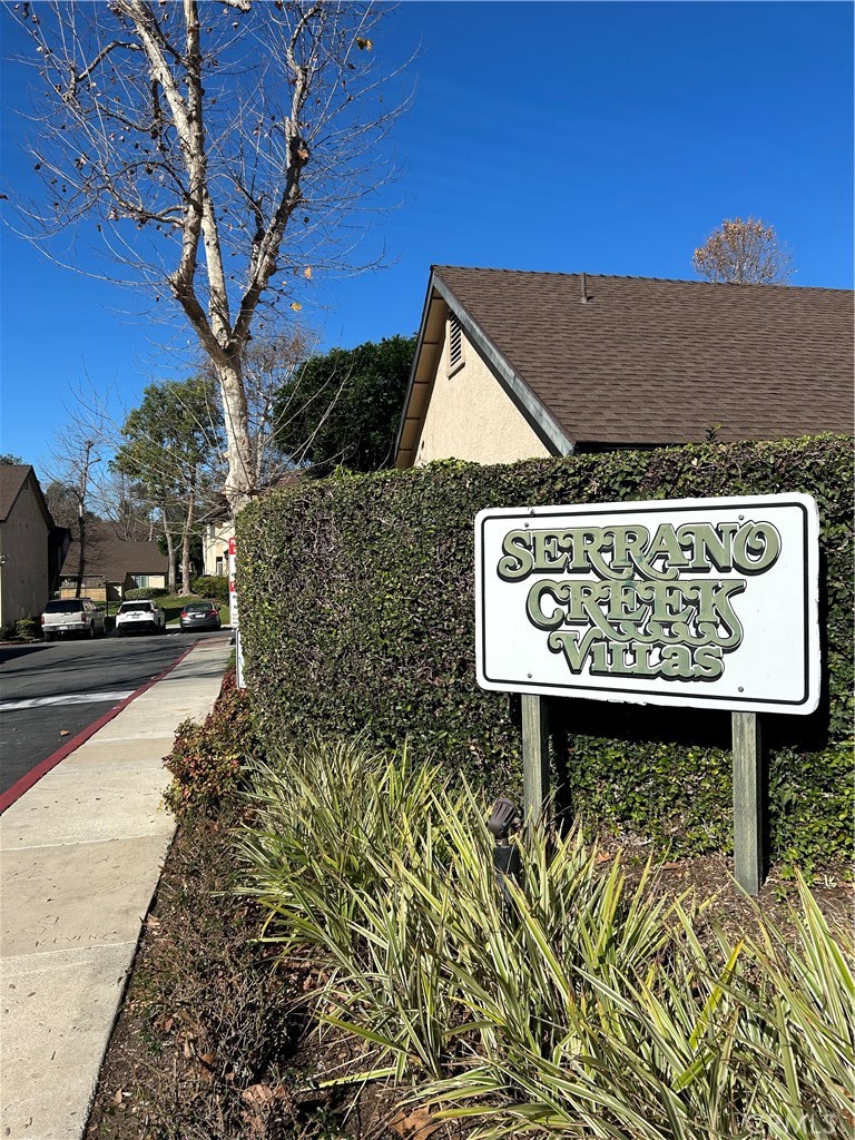 20921 Serrano Creek Road, Unit 55 Lake Forest, CA 92630 - Photo 24 of 26 a view of sign board